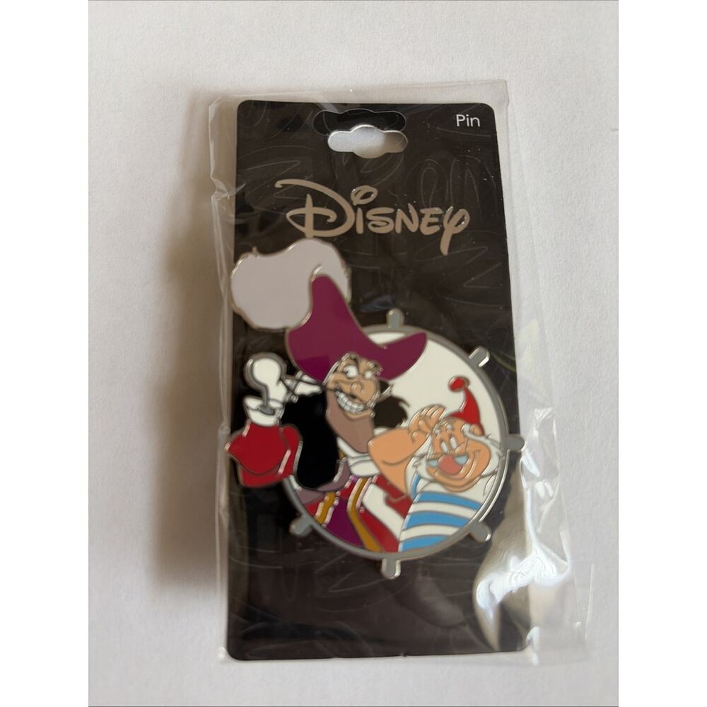 Neon Tuesday Limited Edition Disney Peter Pan Captain Hook & Mr. Smee Pin